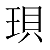 珼字五行属什么-珼字起名的寓意-珼字意思