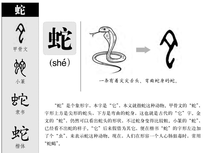 蛇字五行属什么-蛇字起名的寓意-蛇字意思