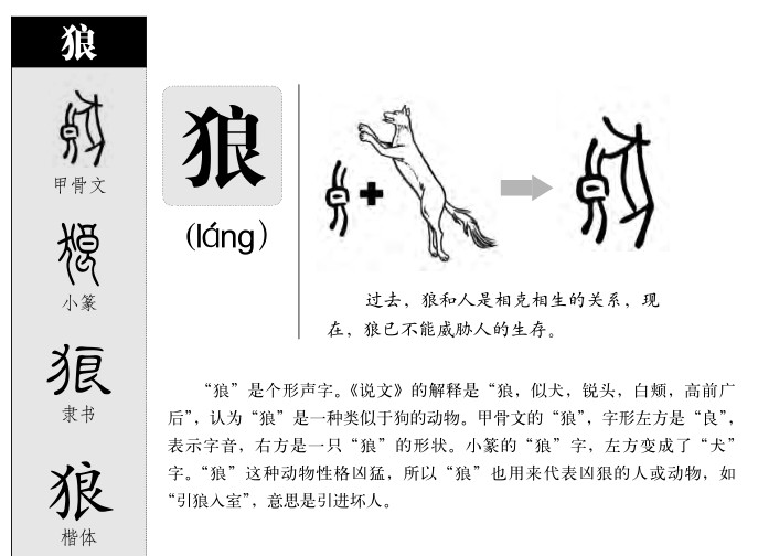 狼字五行属什么-狼字起名的寓意-狼字意思