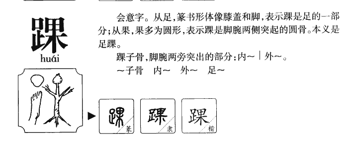 踝字五行属什么-踝字起名的寓意-踝字意思