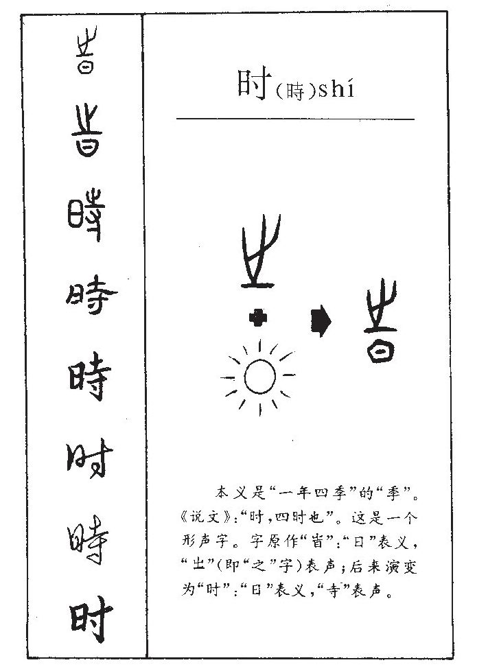 时字五行属什么-时字起名的寓意-时字意思