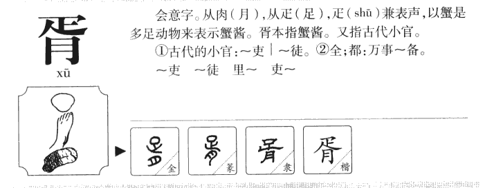 胥字五行属什么-胥字起名的寓意-胥字意思