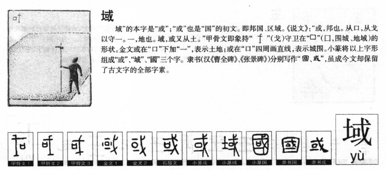 域字五行属什么-域字起名的寓意-域字意思