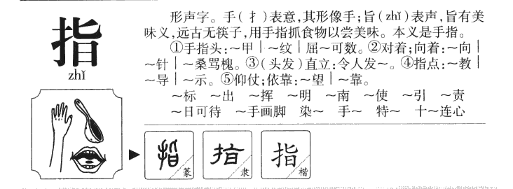 指字五行属什么-指字起名的寓意-指字意思